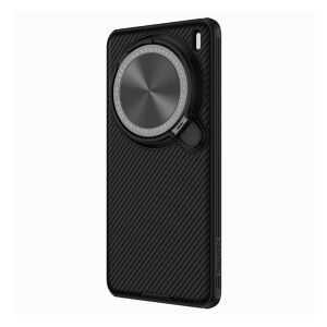 NILLKIN CAMSHIELD PROP MAGNETIC szilikon telefonvédő (ütésállóság, kameravédő, kitámasztó, csíkos) FEKETE Vivo X200 Pro 5G 144457724 - Nillkin