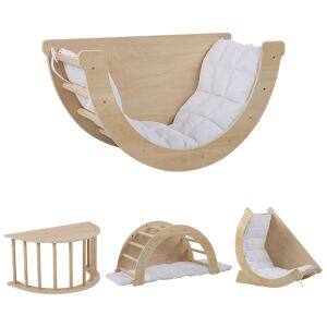 Pepita children Montessori skill tree with balancing cushion