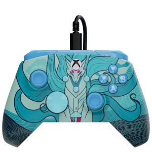 Turtle Beach Rematch Glow, Xbox Series X|S, Xbox One, PC, Hall Effect, Blue Kitsune, Vezetékes kontroller