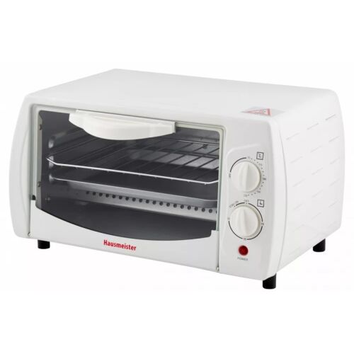 Mini cuptor Hausmeister HM 6104A, 750W, Alb, ideal pentru bucătării mici