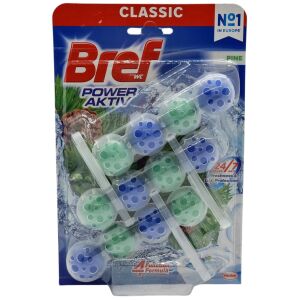 BREF WC Frissítő Golyó 3x50g Power Active Pine 144459787 - WC illatosító