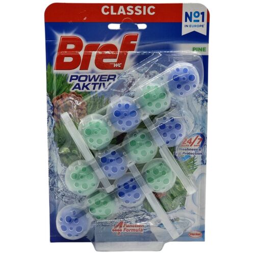 BREF WC Frissítő Golyó 3x50g Power Active Pine 144459787