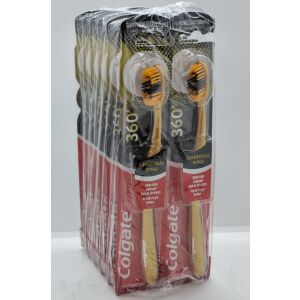 COLGATE fogkefe 360 gold charcoal 144459845 - Fogkefe