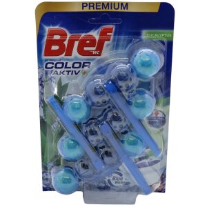 BREF WC Frissítő Golyó 3x50g Color Active+ EUCALYPTUS 144459894 - WC illatosító