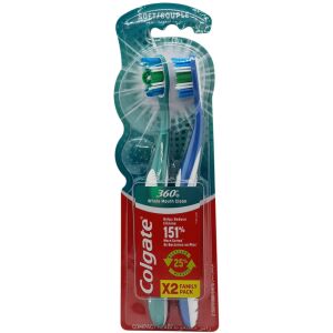 COLGATE fogkefe 360 1+1 soft 144459932 - Fogkefe