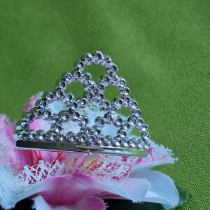 ESKÜVŐ HAD203 - MINI hajfésűs KORONA, tiara, hajdísz 144460411 - Hajtű