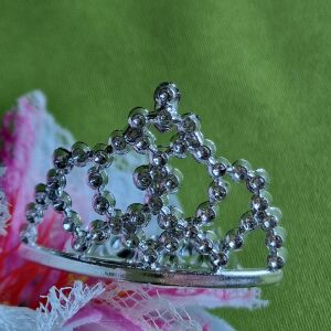 ESKÜVŐ HAD204 - MINI hajfésűs KORONA, tiara, hajdísz 144460419 - Hajtű