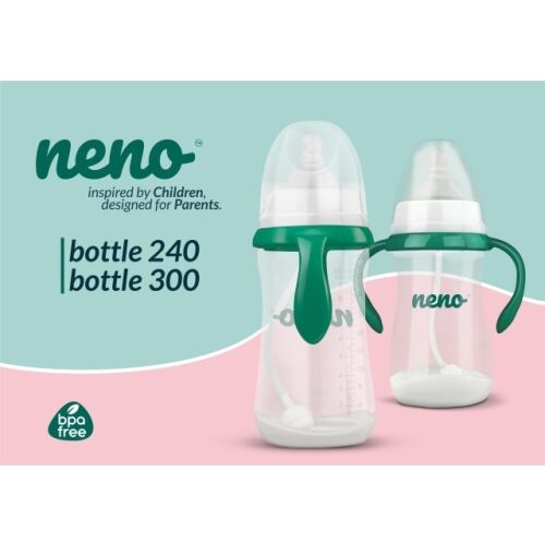 2 в 1 бебешко шише Neno 300 мл 144460685