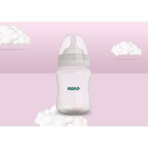 Шише Neno 150 мл със силиконов биберон, против колики, бавен поток 144460712 - Бутилка