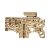 Puzzle 3D Fusion X Rifle, WT, drewno, 512 elementów 144460727
