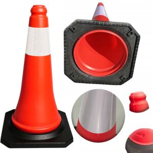 WEGWEISERPFOSTEN, VERSTÄRKTER REFLEKTOR, HOHER REFLEKTORPFOSTEN, 50 CM