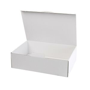 Irattári doboz A3, 460x320x135mm, savmentes, mindkét oldalán fehér Bluering® 144462850 - Archiváló doboz