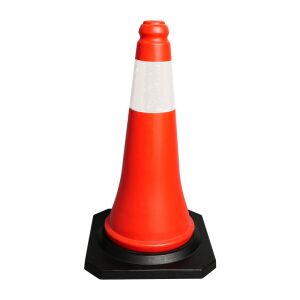 ÚTJELZŐ OSZLOP, MEGERŐSÍTETT FÉNYVISSZATÉRŐ, MAGAS FÉNYVISSZATÉRŐ 50 CM