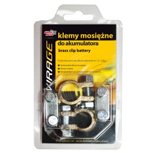 RÉZ ELEMCSAPÓ 2 DB (+/-) - BIS 93-003 144468071 - Akkumulátor saru