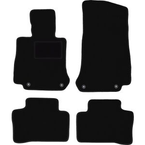 Fekete velúr szőnyegek a következő modellekhez: Mercedes GLC X253 SUV (2015-)