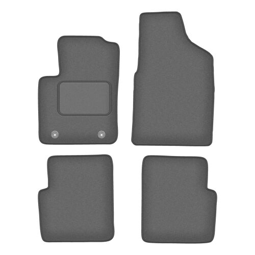 Velúr grafit autószőnyegek: Ford Ka MK2 FL ferdehátú (2012-2018)