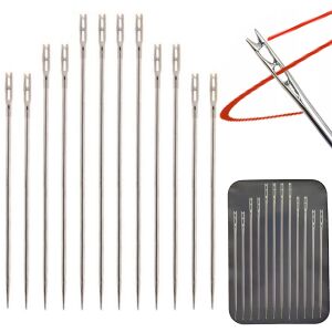 Zestaw igieł do szycia samonawlekajacych - 12 szt.