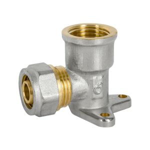 PEX-AL-PEX KRÓM KÖNYÖK BILINCSEKKEL-1/2*16 - D1/2*16.KOLŁ