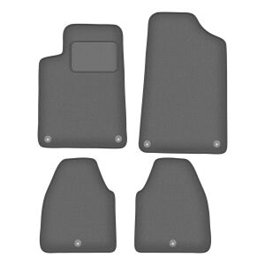 Velúr grafit autószőnyegek: Peugeot 607 szedán (1999-2010)