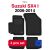 Fekete velúr autószőnyegek: Suzuki SX4 I ferdehátú (2006-2014) 144484797