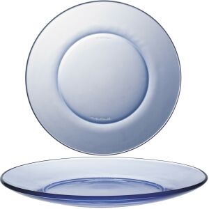Duralex LYS MARINE desszertes tányér kék átmérőjű 190 mm - 6 darabos készlet 144484739 - Tányér