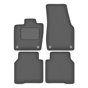 Dywaniki samochodowe welurowe grafitowe do: VW ID.7 kombi, liftback (2023-)