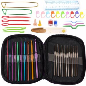 Zestaw do szydełkowania w etui 0,5-6,5 - 50 el.