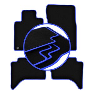 CARLUX-BLUE autószőnyegek: Fiat Fullback terepjáróhoz (2015-)