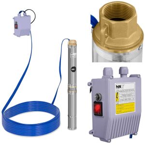Mélykútú szivattyú MSW 3800 l/h, 28 m-ig 144502406 - Kert