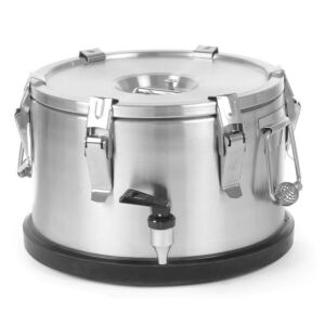 Acél termosz csappal élelmiszer szállításhoz 10L - Hendi 710128 144508164 - Étel & Ital hordozó