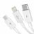 Superior 3in1 USB kábel iPhone Lightning USB-C microUSB 3.5 A 1.5 m fehér 144512723