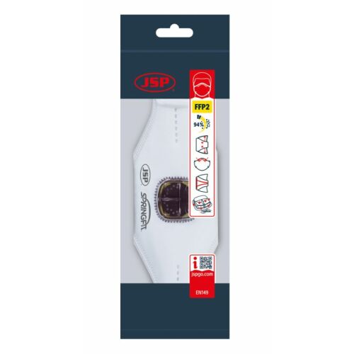 JSP SPRINGFIT FFP2V légzésvédő maszk, TYPHOONE szeleppel, 425 ml - BHP JSP 0429 144513969