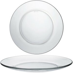 Duralex LYS átlátszó lemez 235 x 20 mm - 6 db-os készlet. 144522175 - Tányér