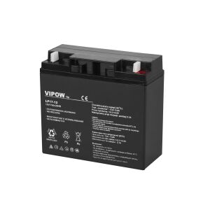 Vipow 12V/17Ah zselés akkumulátor 144522403 - Akkumulátor