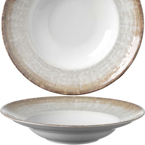 Krétai tésztatál, átmérő 265 x 50 mm - 6 darabos készlet