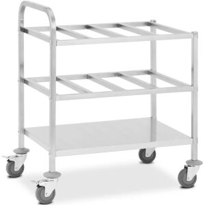 Pincérszállító kocsi 24 db GN 1/6-os tartályhoz, 450 kg-ig 144534716 - Zsúrkocsi