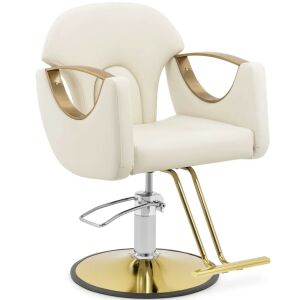 BARTON fotel lábtartóval - krémszínű 144535265 - Fodrászat & Kozmetika