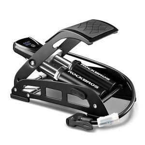 Lábpumpa kerékpárhoz, autóhoz, motorhoz, labdához, 11 sávos kijelzővel - fekete 144535749 - Felfújható játék & Strandjáték