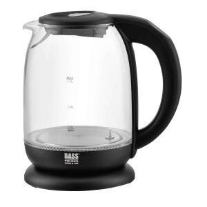 Szklany czajnik z regulacją temperatury i podświetleniem LED 2200W