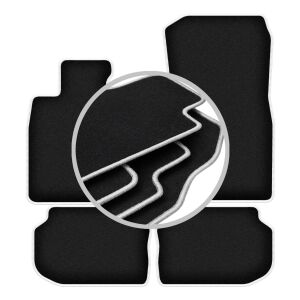 CARLUX-SILVER autószőnyegek a következő modellekhez: BMW 5 F10 xDrive szedán (2010-2013)