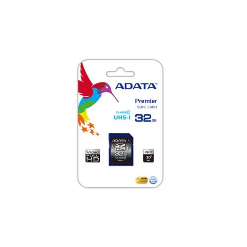 ADATA Premier 32 GB-os SDHC Class 10 memóriakártya 144540037