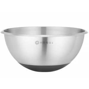 Acél konyhai tál szilikon talppal és mérőpohárral, 6 l, átmérő 330 x 155 mm 144543782 - Konyha & Étkezés