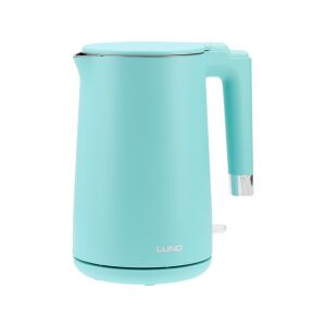 ELEKTROMOS VÍZFORRALÓ 1,5 LITERES HŰVÖS TAPINTÁSÚ TÜRKIZ - W-68208