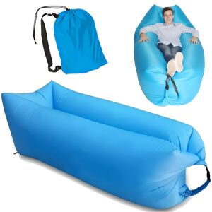 Dmuchany leżak materac na powietrze lazy bag do 200 kg 144545194 - Strandcikk