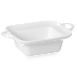 Téglalap alakú sütőforma fülekkel 100x140x45mm fehér porcelán - Hendi 784105 144546159 - Főzőedény & Sütőedény