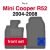 Autószőnyegek Mini Cooper R52 (2004-2008) első szett
