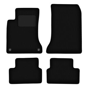 Fekete velúr szőnyegek a következő modellekhez: Mercedes W246 B-osztály (2011-2018)