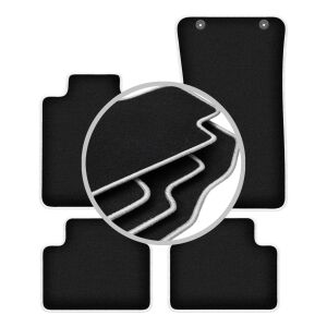 CARLUX-SILVER autószőnyegek: Alfa Romeo Giulia 2x4 (2WD) szedánhoz (2016-)