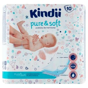 HARPER KINDI Pure&soft Eldobható alátétek 10db 144560256 - Pelenkázás