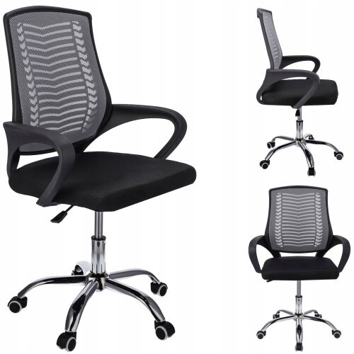 Scaun pivotant TOLEDO, spatar gri 144563787